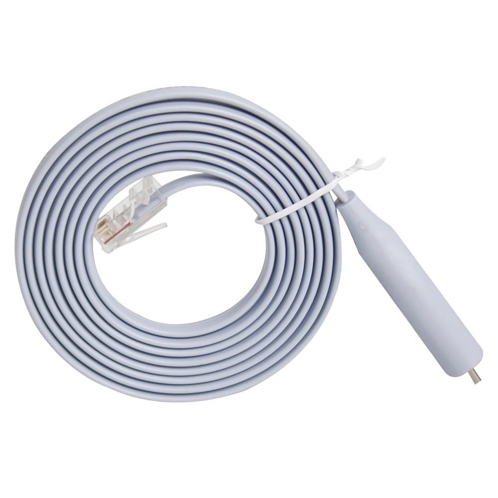 Лучший кабель консоли Cisco USB 6 футов FTDI Type-C к Rj45 RS232 для Windows 8/7 Vista MAC Linux