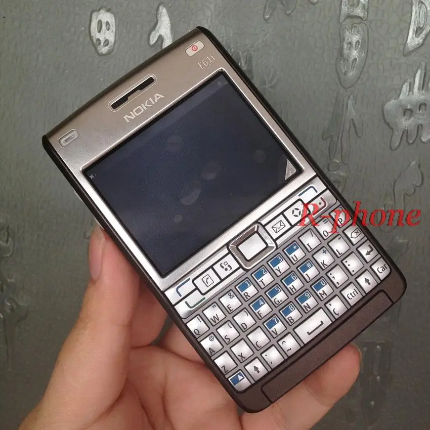 E61i Восстановленное NOKIA E61i мобильный телефон GSM Quadband разблокирована Wi-Fi 3g смартфон и один год гарантии