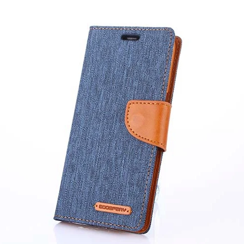 Dark Blue Тканевый чехол-бумажник GOOSPERY С Откидывающейся Крышкой, чехол s для samsung Galaxy A5, чехол A520, цветной чехол с отделением для карт - Цвет: Dark Blue