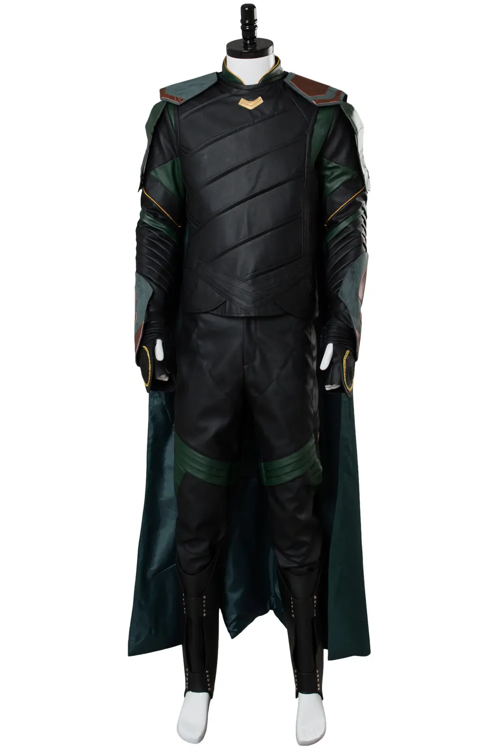 Thor 3 Ragnarok Loki Tom Sakaar костюм накидка Косплей Костюм Полный комплект|Костюмы из