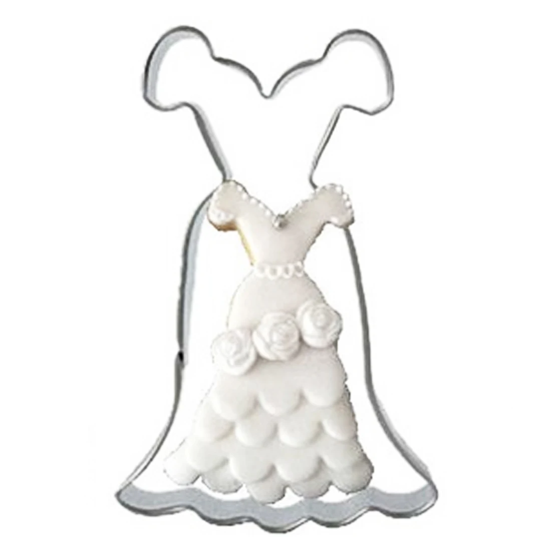 4 шт./компл. форма для шоколадного мыла из нержавеющей стали девушка свадебное