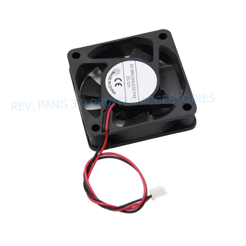 60x60x15mm 6015 DC12V cooling fan 2pin Brushless Fans cooler radiator for Computer chassis server 3d printer parts | Компьютеры и офис
