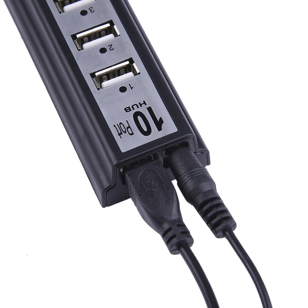 Одна десятая заглушка ступицы супер Скорость USB 2,0 6 Порты и разъёмы разветвитель+ USB кард-ридер Plug And Play для Windows Vista/XP/7/8