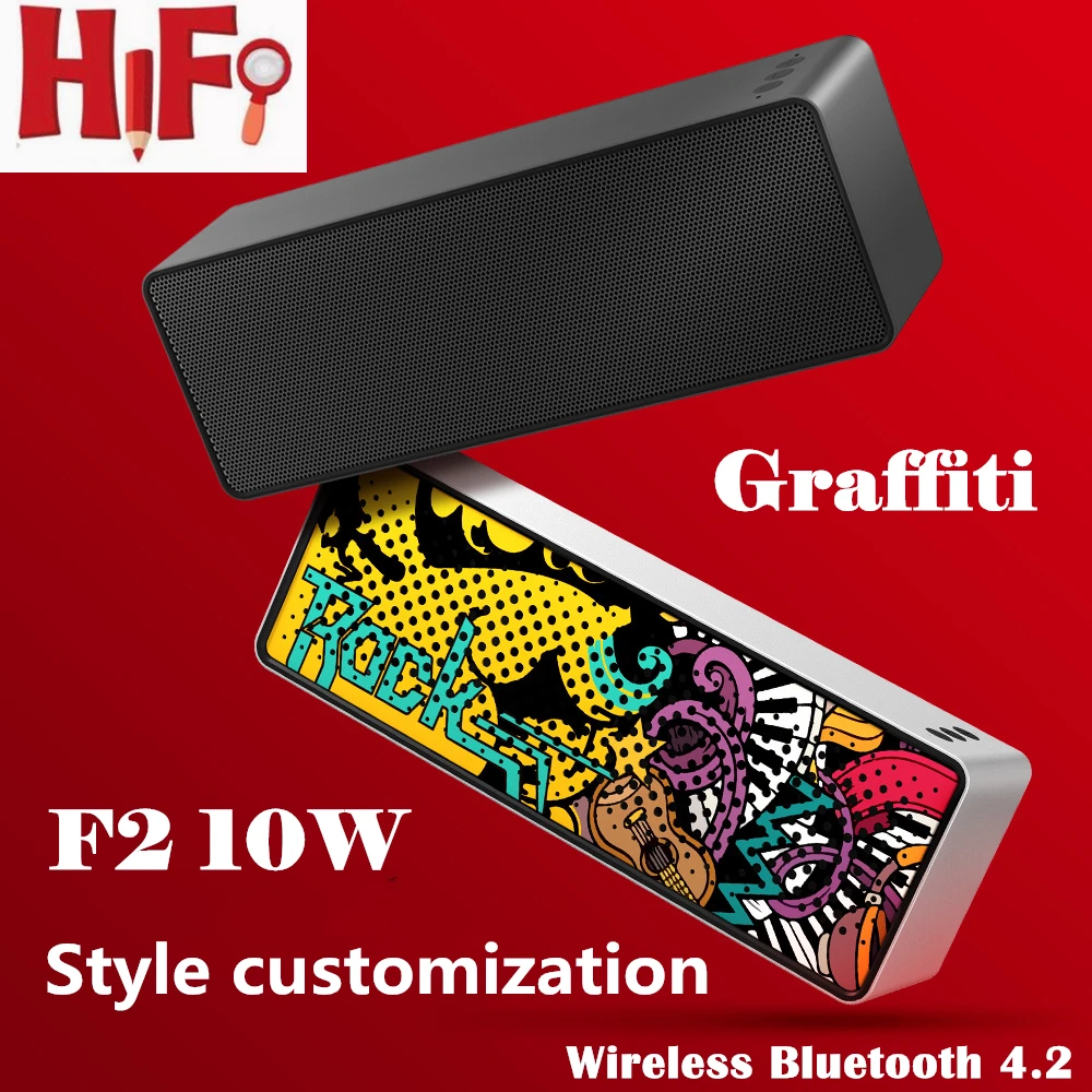 Портативный беспроводной Bluetooth динамик 4 2 с громким стереозвуком насыщенным