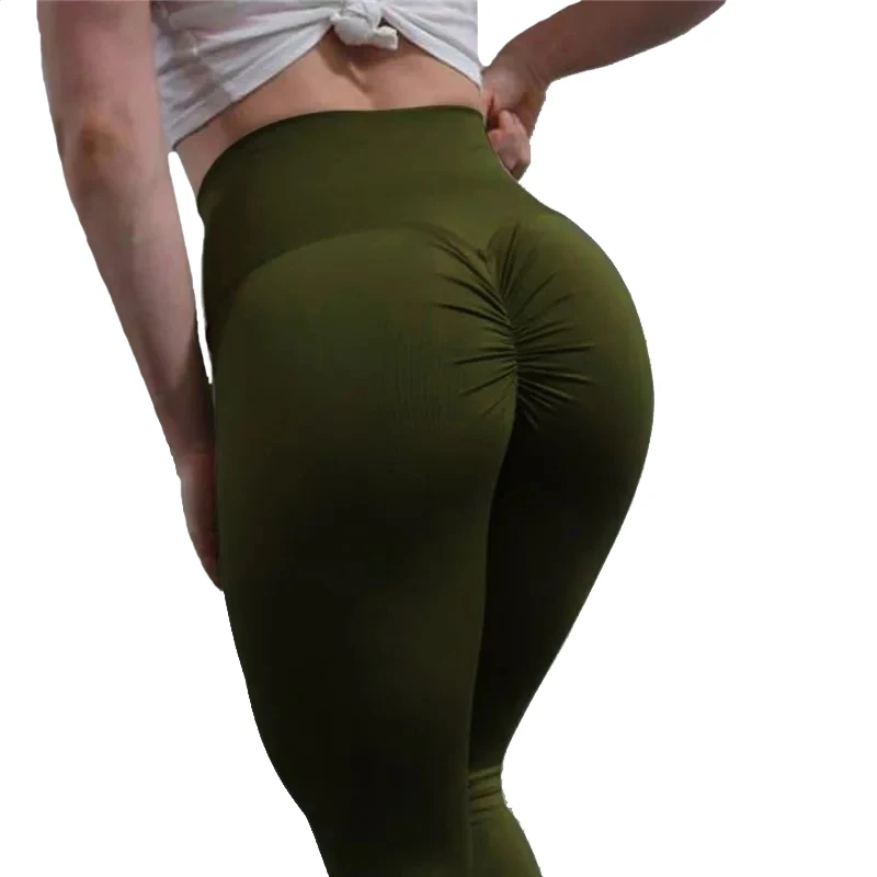 

CKAHSBI Fitness Leggings Women High Quality High Waist Push Up Legging Elastic Sports Sexy Pants Bodybuilding Workout Pants