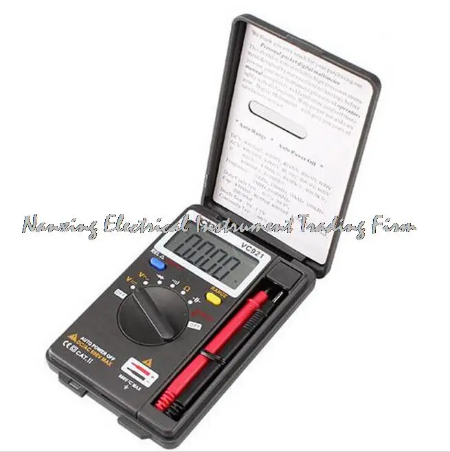 Быстрый Прибытие VICTOR VC921 DMM Встроенный персональный карманный мини цифровой