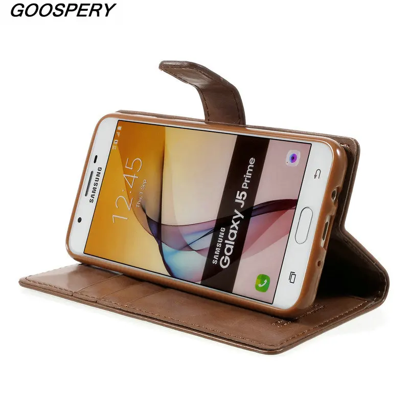 Для Samsung Galaxy J5 Prime чехол оригинальный Mercury Goospery Blue Moon кожаный для Prime/ on5