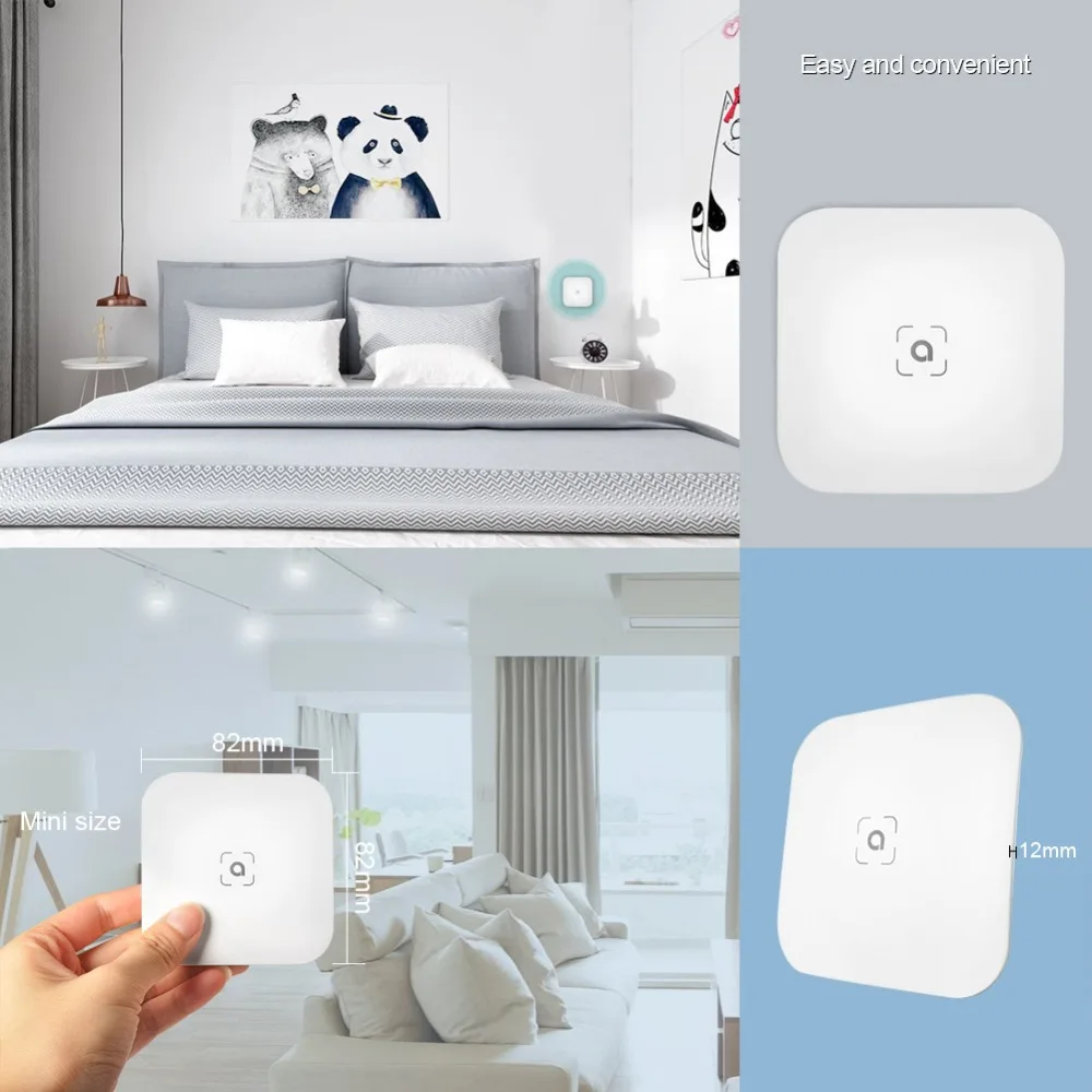 Smart Home 1 Gang Scene Panel Light Switch Geeklink Remote Control Wireless Feedback Touch Controller Alert Alarming | Электроника