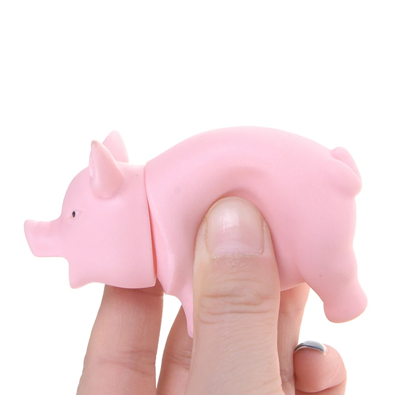 Shrilling Fu Pig писклявый резиновый поросенок Расслабляющая игрушка сжимающая
