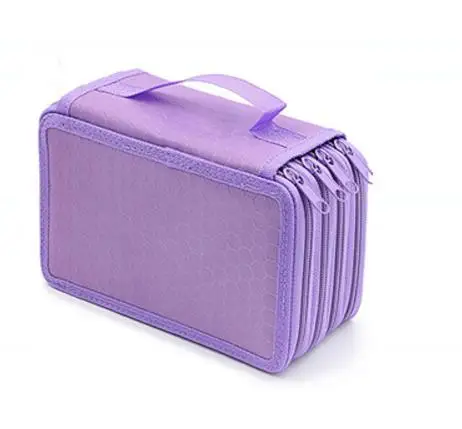 Cute Kawaii Penalties School Pencil Case 36/48/72 Holes Penal Pencilcase 3/4 Layers Multifunction Large Pen Box Stationery Pouch - Цвет: Оранжевый