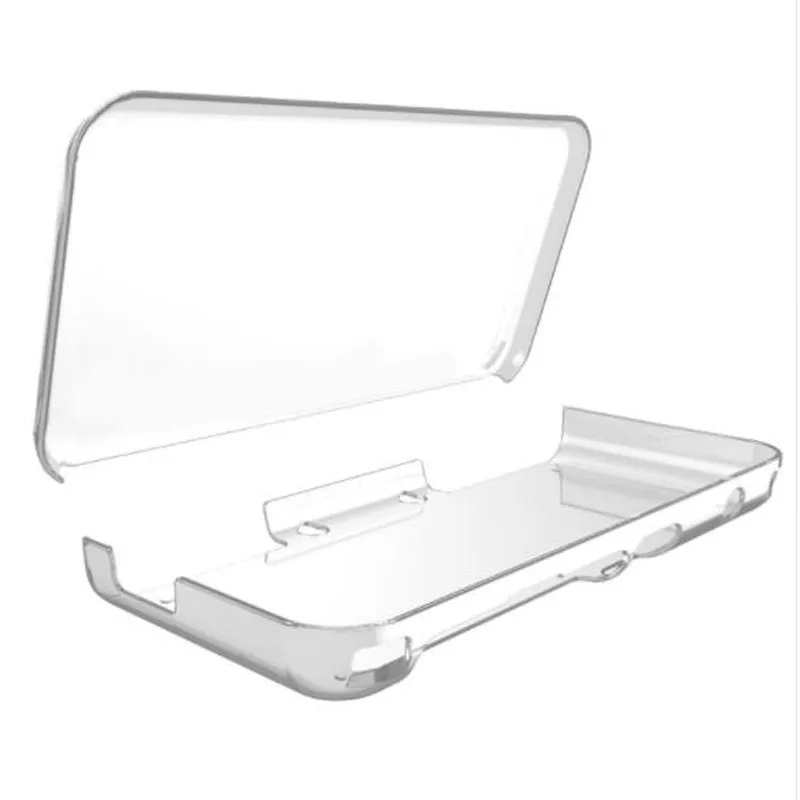 Прозрачный жесткий защитный чехол для ПК, чехол для Nod New 2DS XL/LL 2DSXL 2DSLL кристально прозрачная полная защита для корпуса