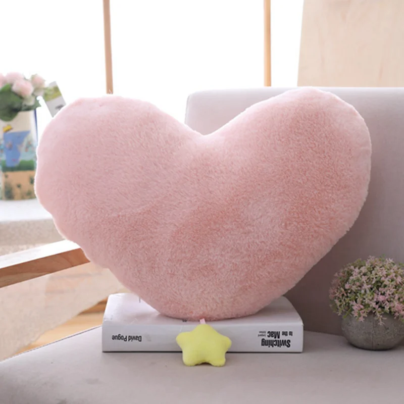 4 Sky Series Plush Toy Stuffed Soft Cartoon Moon Star Crown Heart-Shaped Plush Pillow Cute Sofa Cushion For Kids Birthday Gift - Color: 4