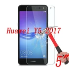 2 шт. закаленное стекло 9H Взрывозащищенная защитная пленка для экрана Мобильный телефон для Huawei Y5 2017 Y52017 5,0