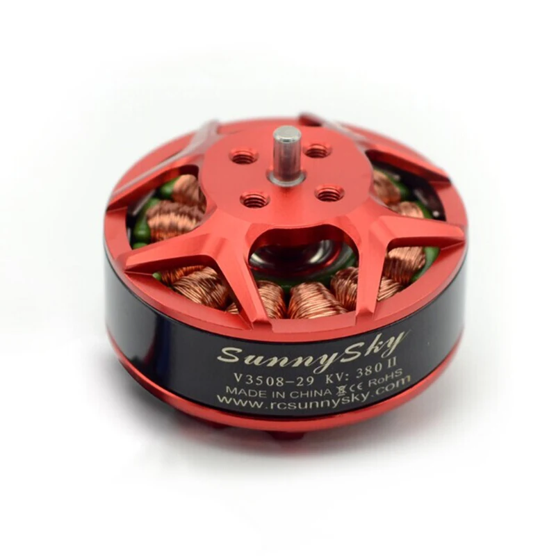 Оригинальный бесщеточный двигатель Sunnysky V3508 380KV 580KV 700KV 4S 6S для мультикоптера