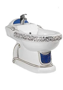 Column basin Европейский цвет Туалет бытовые раздельные туалеты цвет золотой стены ряд Роскошные туалеты отель Вилла 250 - Цвет: Column basin