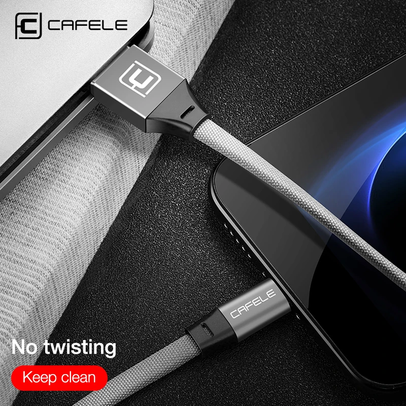 Cafele Кабель Micro USB для samsung huawei Xiaomi Android телефоны зарядка через usb кабель передачи