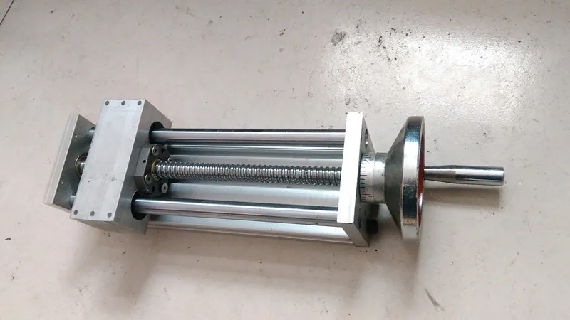 SWMAKER ЧПУ Линейной направляющей слайд с 1605 шариковый винт крест стороны стапель KR60