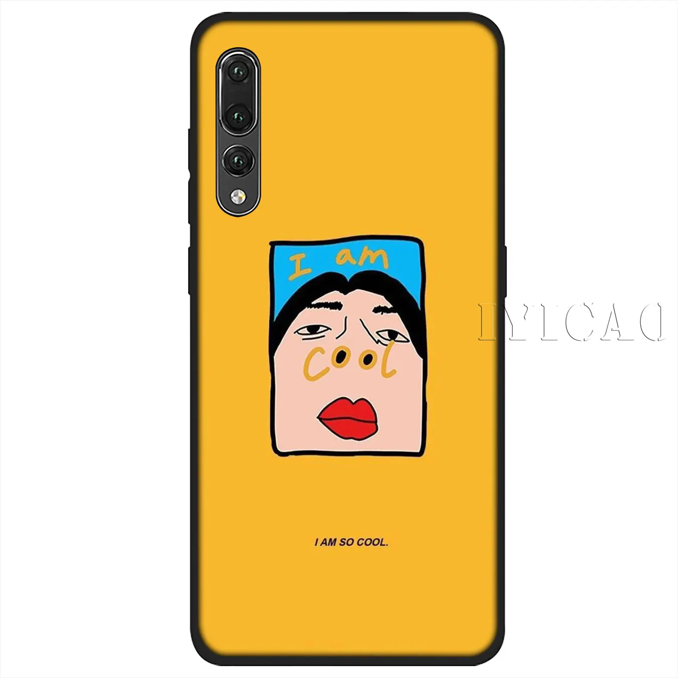 IYICAO Cute anime art Dog Soft Silicone Phone Case for Huawei P30 P20 Pro P10 P9 P8 Lite Mini 2017 2016 P smart Z 2019 Cover |