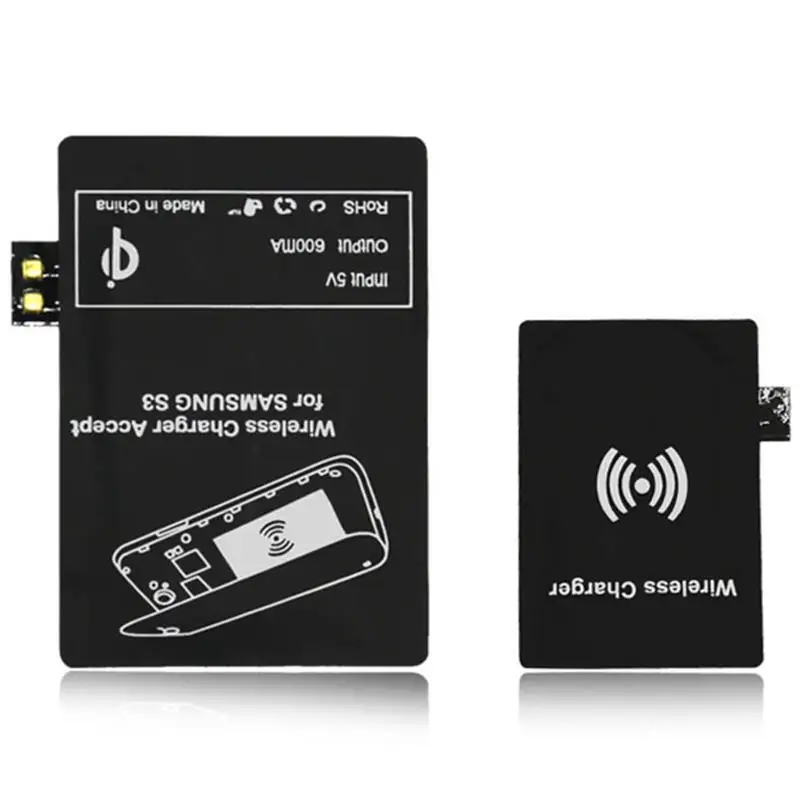 Превосходное Ультра тонкое Беспроводное зарядное устройство Qi для Samsung Galaxy S3/S4/S5