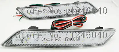 Red/BLACK/White Shell LED Tail Red Rear Bumper Reflector Light Lamp stop fog brake light For Honda CIVIC 2014 2015 | Автомобили и