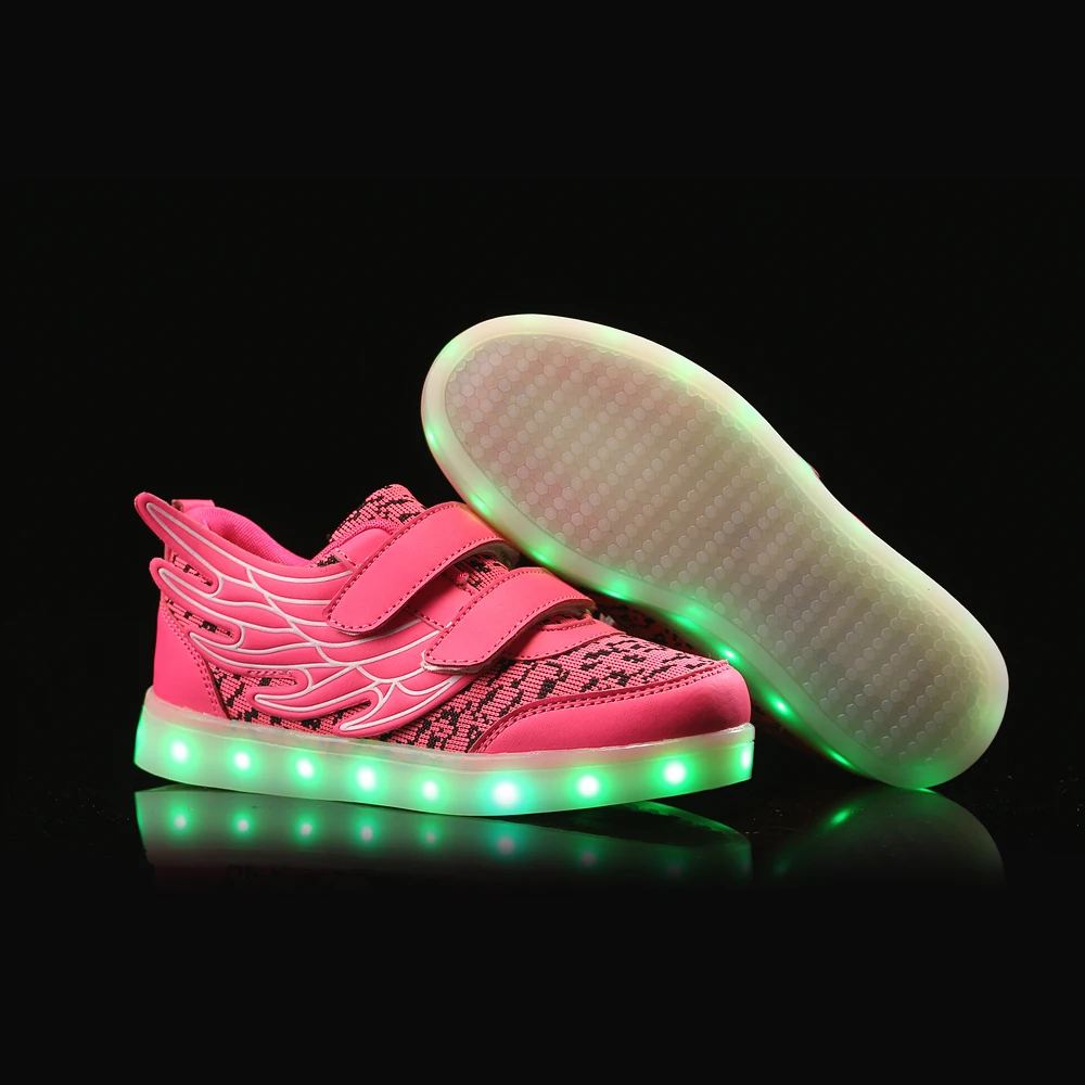 Любители Подарки Для Детей Обувь Свет Корзина Теннис Светодиодные дети