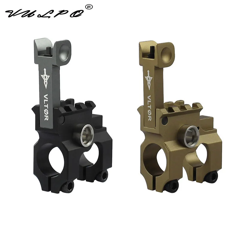 

VULPO Vltor Front Folding Sight Tower QD Quick Release Sling Ring Base