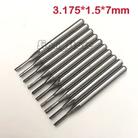 10pc 3 1751 57mm two double flute straight slot bit wood cutter cnc carving engraving tool milling cutter solid carbide router