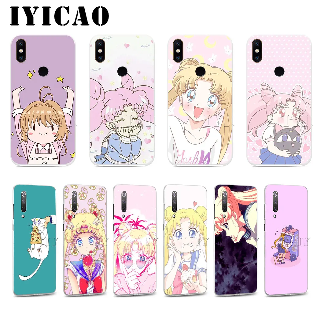 Чехол IYICAO Sailor MoonSoft для Huawei 6A 7A 8X 8 Lite Pro 7 3G 7C 5.99in Nova 4 3 3i 2i 8C 9 10 Lite|Чехлы-накладки| |