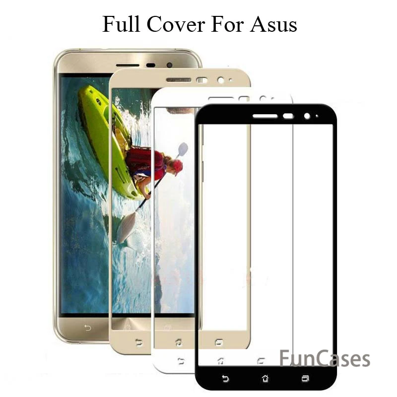 Цветная защитная пленка 9H для экрана из закаленного стекла Asus Zenfone 3 Max ZC520TL ZC553KL Laser