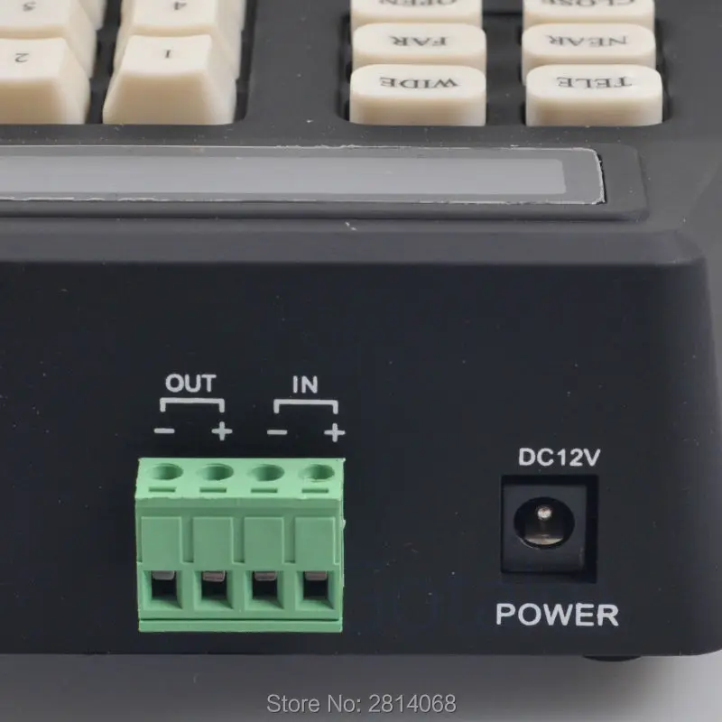 Pan tilt zoom джойстик клавиатуры 3d контроллер RS485 Pelco D P ad для видеонаблюдения Камера DVR
