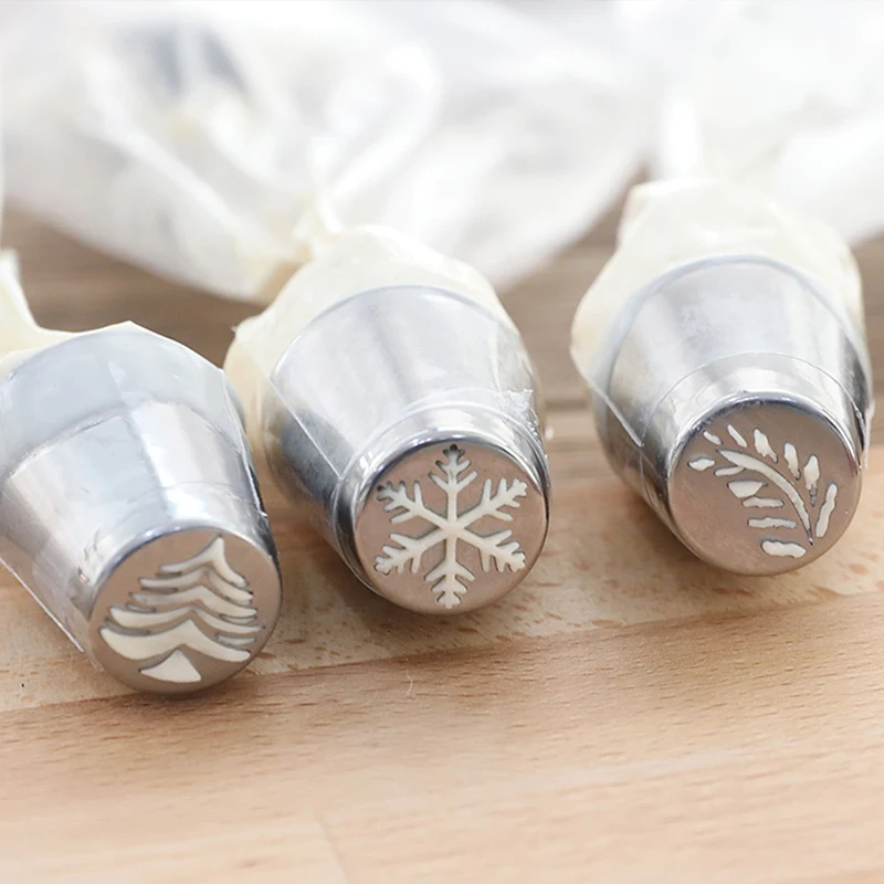 Кондитерские насадки для обледенения из русской нержавеющей стали наконечники