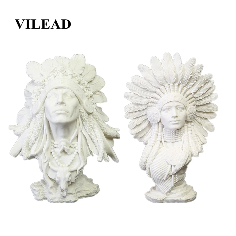 VILEAD 30 см песчаник индийская женщина статуэтки творческие люди статуэтки украшения дома аксессуары окна дисплей шкаф