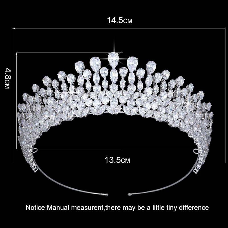 Диадемы и короны украшения для волос Винтаж простой воды в форме капель дизайн