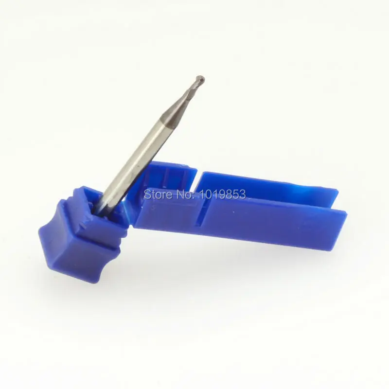 

5pcs CGS-250 R1.25x4X50L HRC50 SOLID tungsten carbide ball nose end mill for stainless steel 304 316 or steel