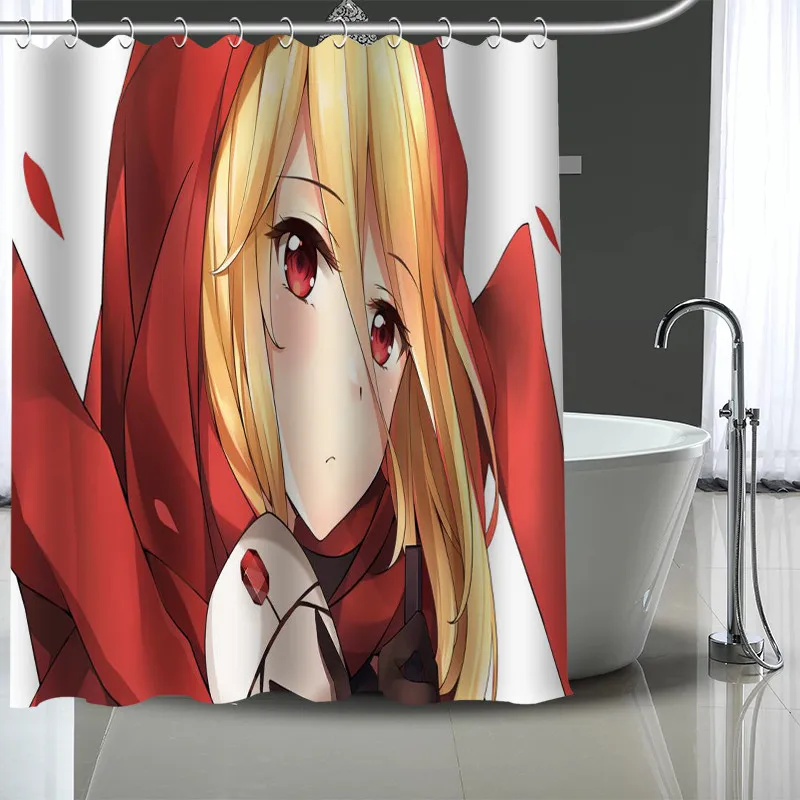 Custom Overlord Shower Curtain Modern Fabric Bath Curtains Home Decor More Size Your image | Дом и сад