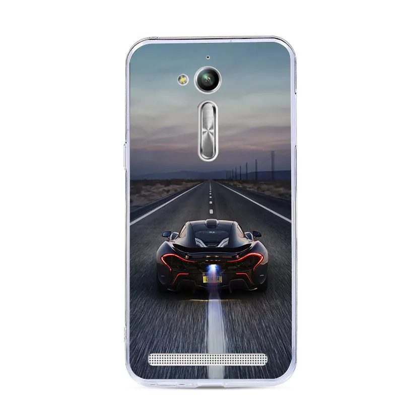 Lamo чехол, мягкий ТПУ чехол для телефона для ASUS ZB500KL X00AD Zenfone Go ZB500 ZB 500 KL 500KL ZB500KG, задняя крышка с изображением животных и фруктов, чехол s