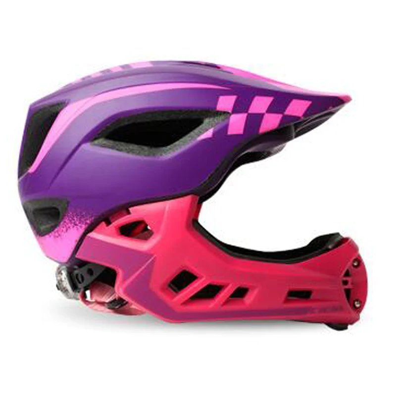 Велосипедный шлем полностью покрытый детский EPS параллельный автомобильный 2 в 1