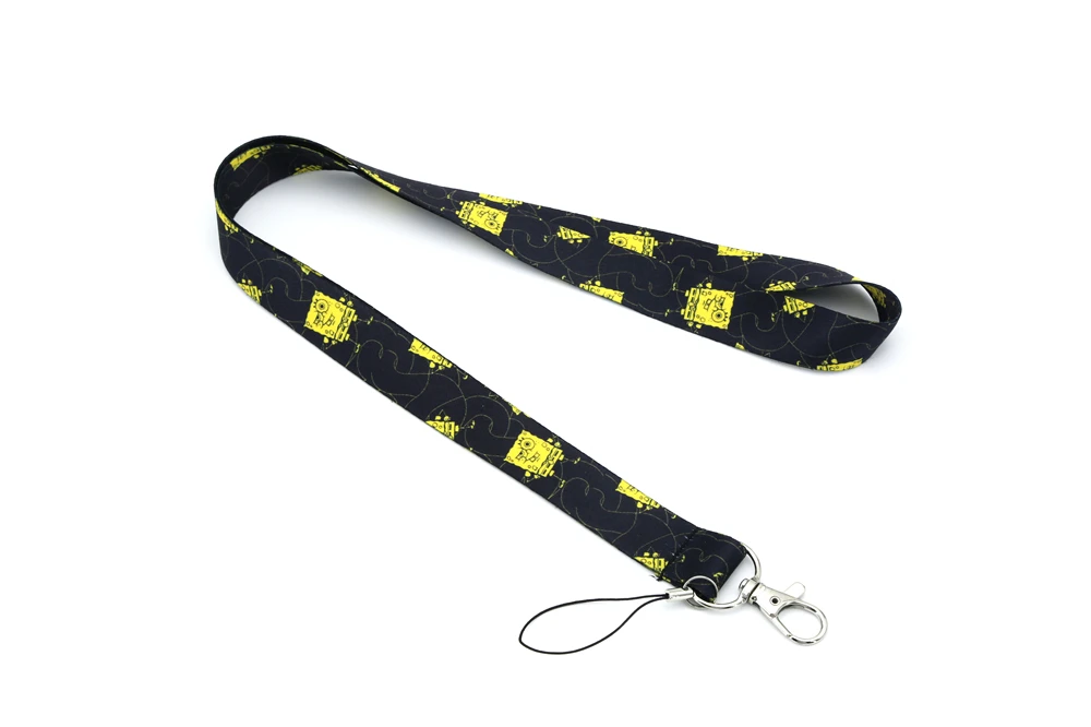 10 шт. Губка Боб Квадратные Штаны Ремешок Мобильная цепочка для телефона и ключей