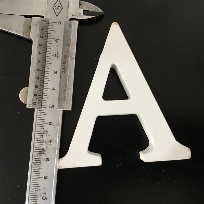1 шт. DIY A-Z Деревянные белые английские буквы Свадебный декор Алфавит украшения boda