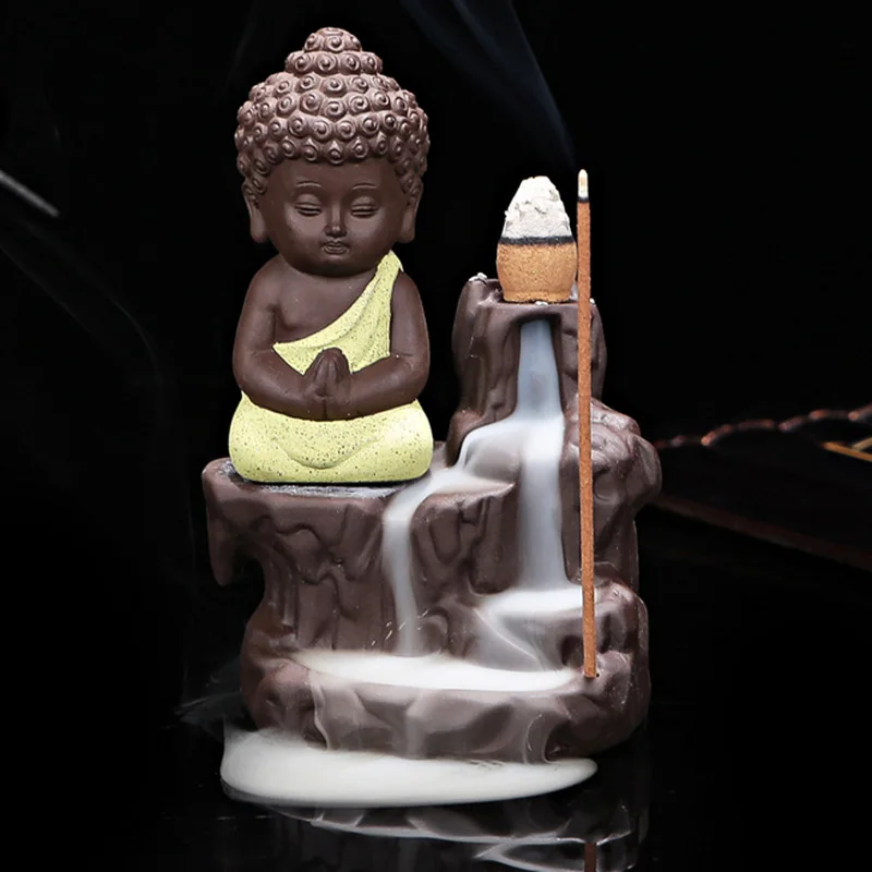 Конусы для благовоний с маленьким конусом Будды подставка ароматических палочек