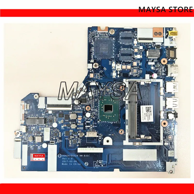 NM-B301 материнская плата для ноутбука lenovo IDEAPAD 320-15IAP 80XR 5B20P20644 DDR3L W/N3350 cpu протестирована