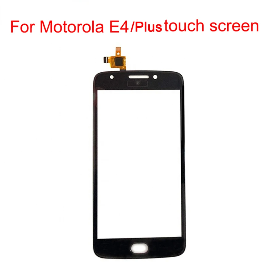 Сенсорная панель JPFix для Motorola E4 / Plus внешнее Переднее стекло Pantalla|Сенсорные панели