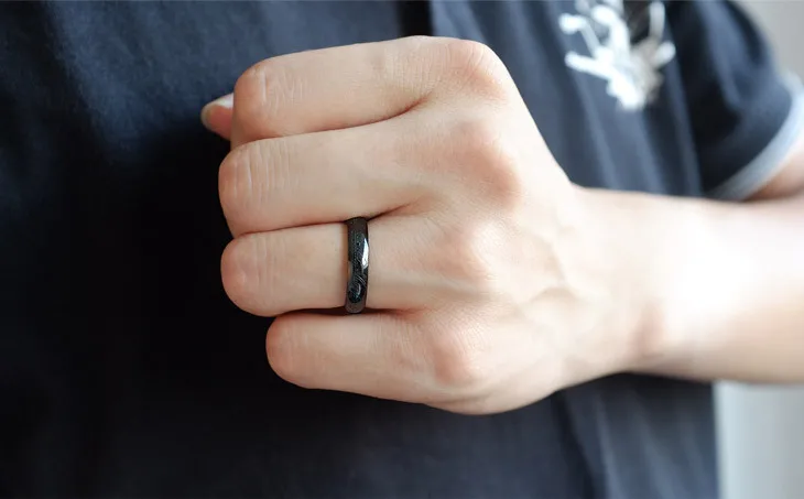 Polished Plating Fashionable Rings Fashion Jewelry Stainless Steel Ring Men's Different Colors For Choose Gold Silver Blue | Украшения