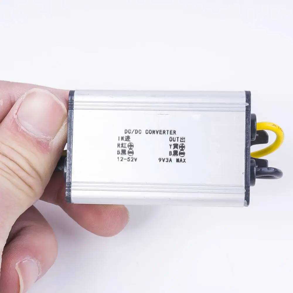 DC 12-52V до 9V 3A источник питания высоковольтный преобразователь понижающий