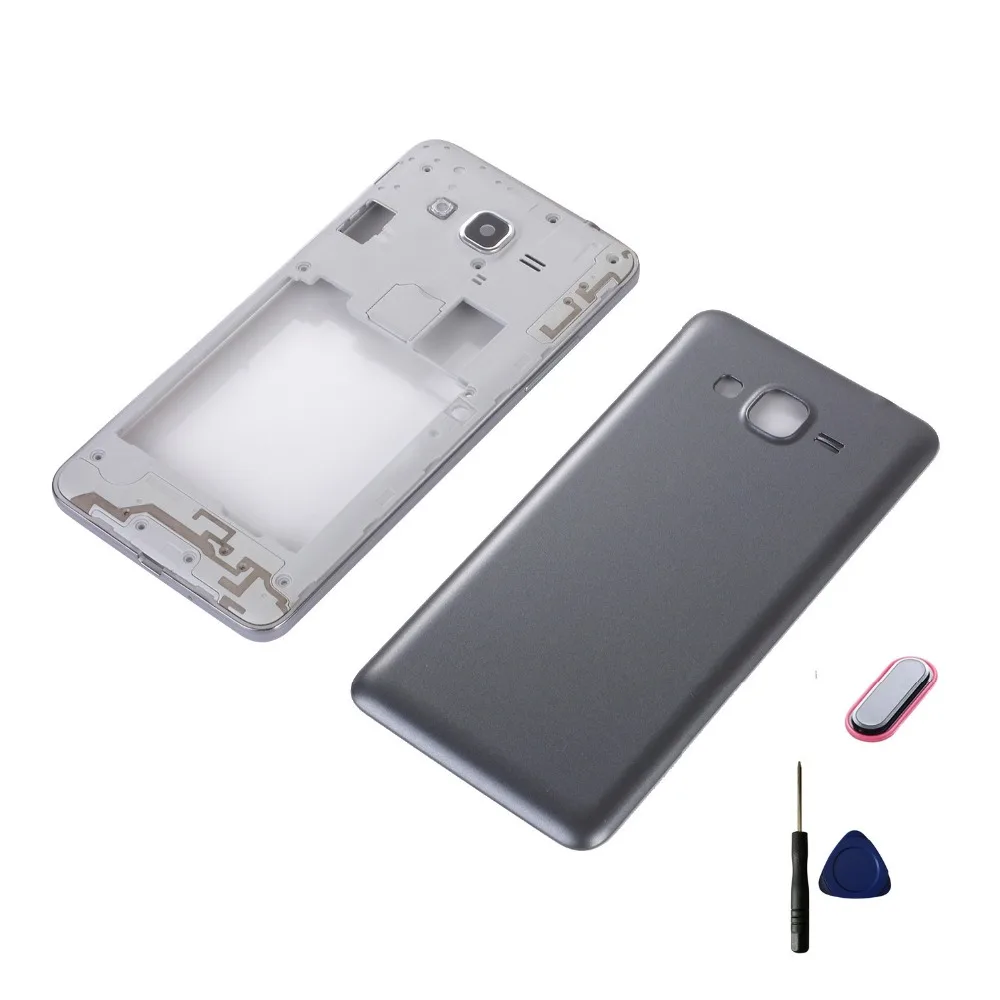 Корпус для Samsung Galaxy Grand Prime G531 G531H G531F средняя рамка задняя крышка аккумулятора