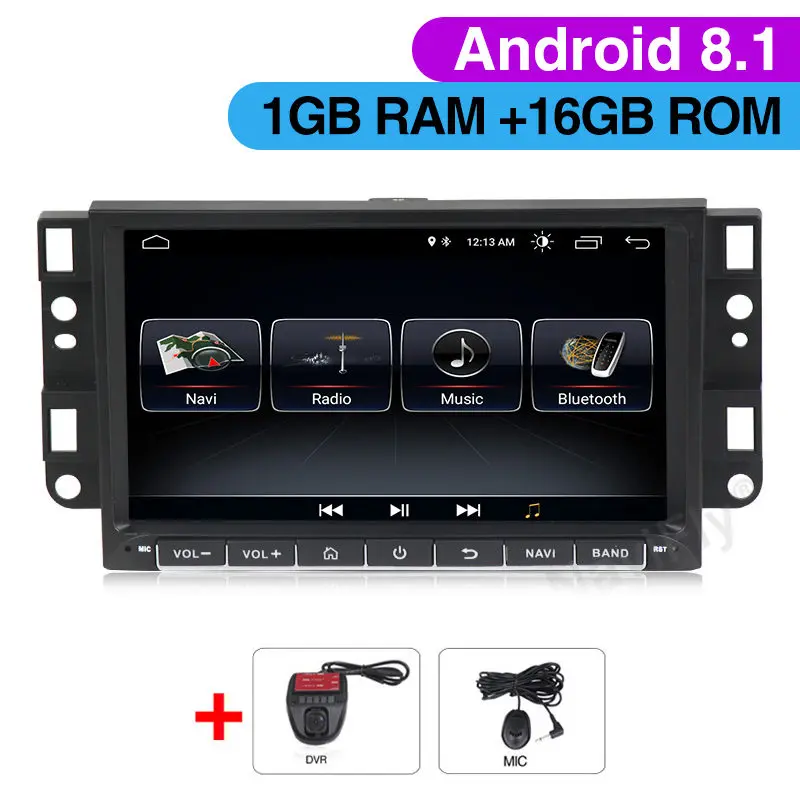 Car dvd DVR HD1024X600 Android 9,1 автомобильный радиоплеер для Chevrolet Aveo Epica Captiva искровая оптика Tosca Kalos Matiz навигационный GPS радиоприемник RDS Wi-Fi - Цвет: Car dvd DVR
