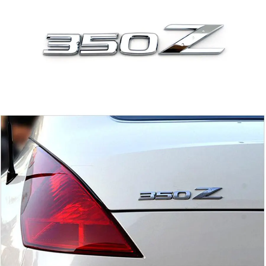 3D хром или черный 350Z Логотип для Nissan Gran Туризм Fairlady Z Z33 GTS эмблема значок