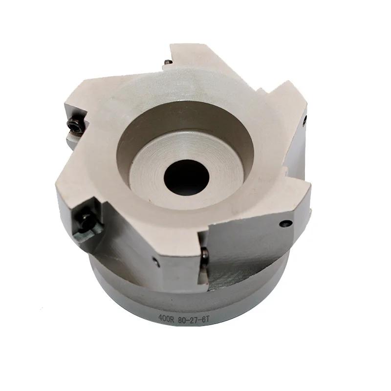 1 шт. BAP 400R 80 27 6T сменная торцевая фреза с 6 лезвиями прямым углом для APMT1604