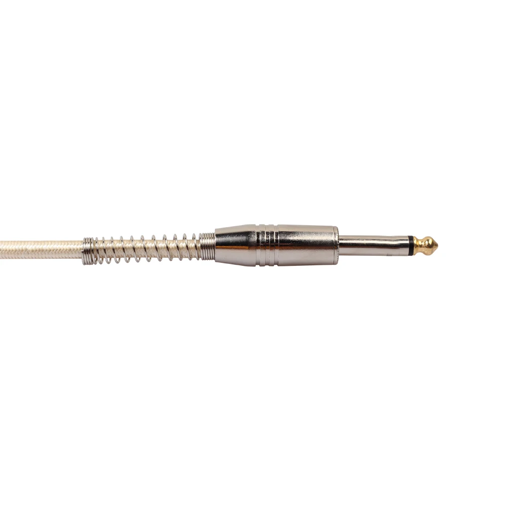 REXLIS Nylon Aux Cable 6.35mm Male to Jack Audio for electric guitar tuning table 1/1.8/3/5/10/15/20M | Электроника