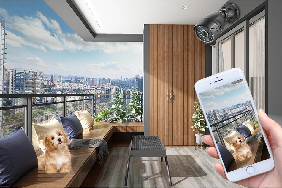 Techage 8CH 1080P HDMI AHD DVR комплект CCTV система безопасности 2MP HD IR ночное видение уличная камера видеонаблюдения комплект 2 ТБ HDD